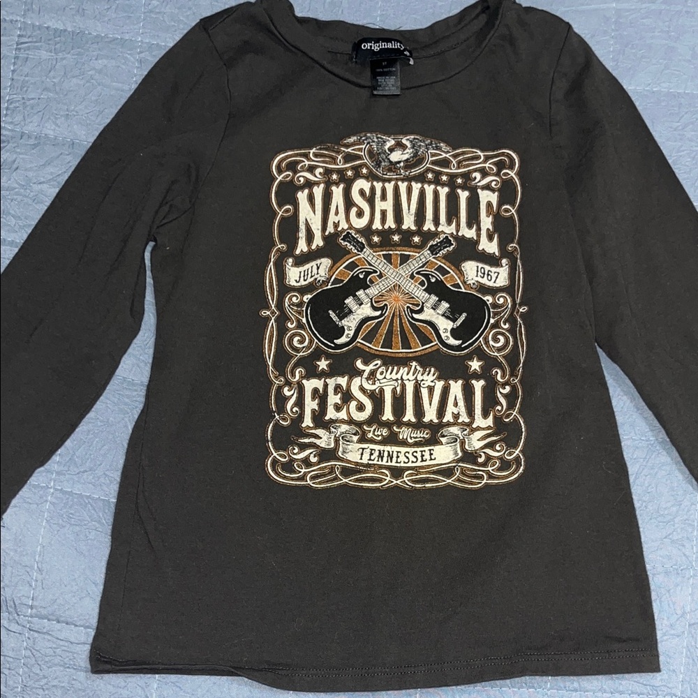 Original Retro Nashville Festival Graphic Tee